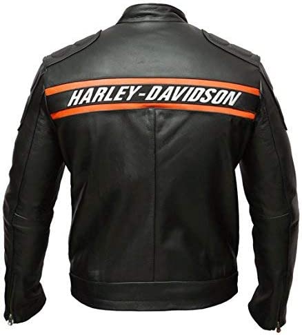 Bill Goldberg Men's Harley Davidson Leather Jacket - UK Jackets