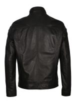 Penrith Leather Jacket in Black